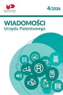 Wiadomości Urzędu Patentowego. 2024, nr 4