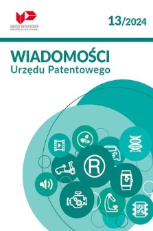 Wiadomości Urzędu Patentowego. 2024, nr 13