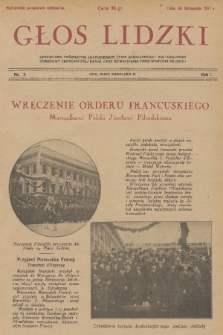 Głos Lidzki : czasopismo poświęcone zagadnieniom życia społecznego i kulturalnego odbudowy ekonomicznej kraju oraz wzmocnienia państwowości polskiej. R. 1, 1927, nr 3