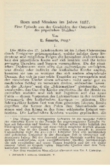 Zeitschrift für Osteuropäische Geschichte. Bd. 5 (Neue Folge, Band 1), 1931, Heft 2
