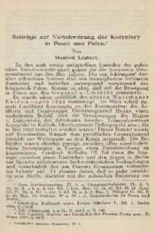 Zeitschrift für Osteuropäische Geschichte. Bd. 6 (Neue Folge, Band 2), 1932, Heft 3