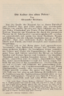 Zeitschrift für Osteuropäische Geschichte. Bd. 7 (Neue Folge, Band 3), 1932/1933, Heft 2