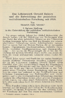 Zeitschrift für Osteuropäische Geschichte. Bd. 8 (Neue Folge, Band 4), 1934, Heft 3