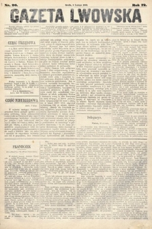 Gazeta Lwowska. 1882, nr 26