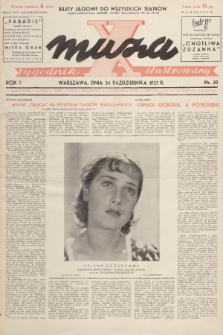 X Muza : tygodnik ilustrowany. R. 1, 1937, nr 20