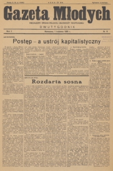 Gazeta Młodych : niezależny organ polskiej młodzieży radykalnej. R. 2, 1935, nr 5