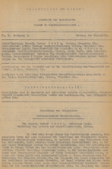 Gesundheit und Leben : Amtsblatt der Gesundsheitskammer im Generalgouvernement. Jg. 1, 1940, nr 3