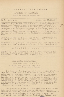 Gesundheit und Leben : Amtsblatt der Gesundsheitskammer im Generalgouvernement. Jg. 1, 1940, nr 7