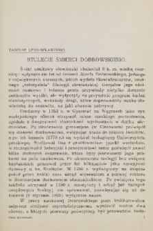 Ruch Słowiański : miesięcznik poświęcony życiu i kulturze Słowian. R. 2, 1929, [nr] 1