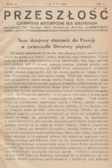 Przeszłość : czasopismo historyczne dla wszystkich. R. 2, 1930, nr 2
