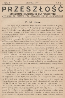 Przeszłość : czasopismo historyczne dla wszystkich. R. 2, 1930, nr 8