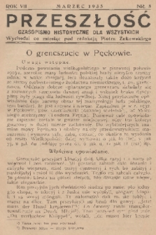 Przeszłość : czasopismo historyczne dla wszystkich. R. 7, 1935, nr 3