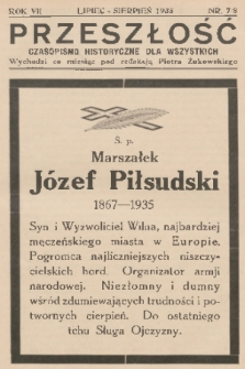 Przeszłość : czasopismo historyczne dla wszystkich. R. 7, 1935, nr 7-8
