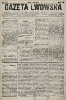 Gazeta Lwowska. 1884, nr 154