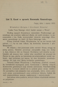 Roczniki Obydwóch Zgromadzeń św. Wincentego a Paulo. R. 36, 1933, nr 2