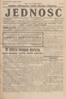 Jedność : bezpartyjne pismo pracowników umysłowych. R.11, 1935, Nr 16