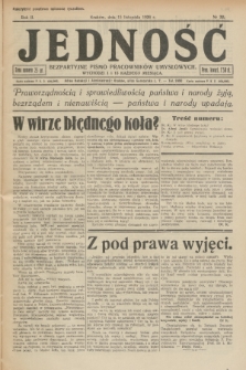 Jedność : bezpartyjne pismo pracowników publicznych. R.2, 1926, Nr 22