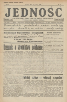Jedność : bezpartyjne pismo pracowników publicznych. R.2, 1926, Nr 24