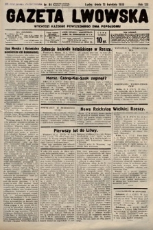 Gazeta Lwowska. 1938, nr 84