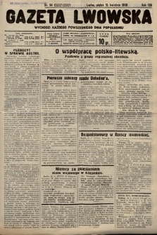 Gazeta Lwowska. 1938, nr 86