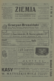 Ziemia : tygodnik krajoznawczy illustrowany. R. 2, 1911, nr 35