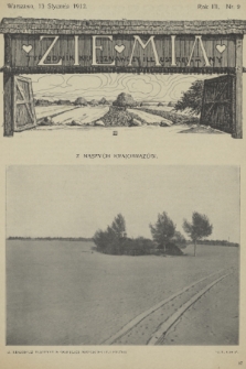 Ziemia : tygodnik krajoznawczy illustrowany. R. 3, 1912, nr 2