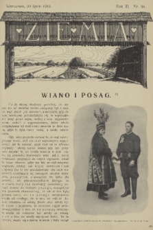 Ziemia : tygodnik krajoznawczy illustrowany. R. 3, 1912, nr 30