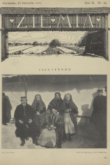 Ziemia : tygodnik krajoznawczy illustrowany. R. 3, 1912, nr 48