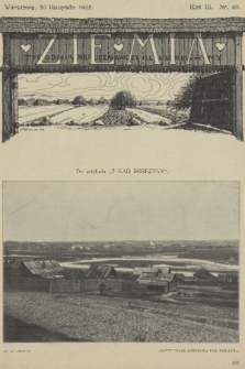 Ziemia : tygodnik krajoznawczy illustrowany. R. 3, 1912, nr 49