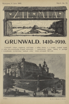 Ziemia : tygodnik krajoznawczy illustrowany. R. 1, 1910, nr 28