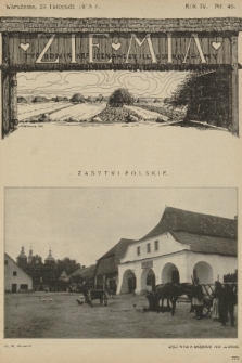 Ziemia : tygodnik krajoznawczy illustrowany. R. 4, 1913, nr 48
