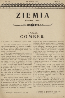 Ziemia. R. 5, 1914, nr 13