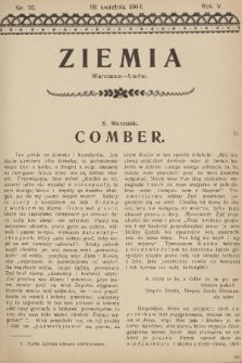 Ziemia. R. 5, 1914, nr 16