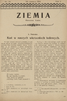 Ziemia. R. 5, 1914, nr 25