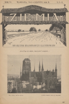 Ziemia : miesięcznik krajoznawczy illustrowany. R. 6, 1920, nr 5-6