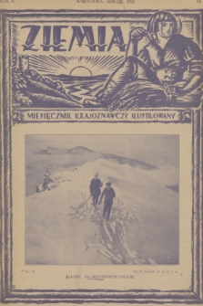 Ziemia : miesięcznik krajoznawczy ilustrowany. R. 10, 1925, nr 3