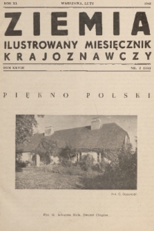 Ziemia : ilustrowany miesięcznik krajoznawczy. R. 40, T. 28, 1949, nr 2