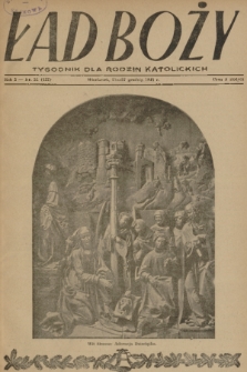 Ład Boży : tygodnik dla rodzin katolickich. R. 3, 1947, nr 51