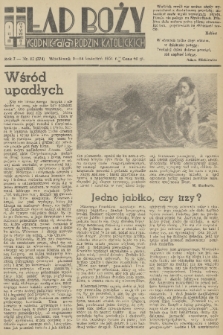 Ład Boży : tygodnik dla rodzin katolickich. R. 7, 1951, nr 12