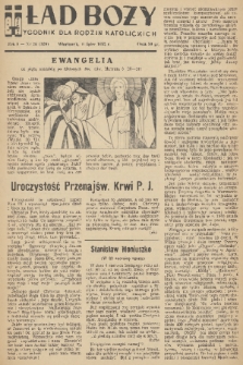 Ład Boży : tygodnik dla rodzin katolickich. R. 7, 1951, nr 26