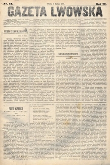 Gazeta Lwowska. 1882, nr 34