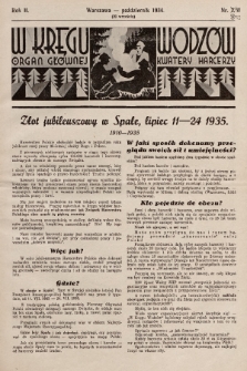 W Kręgu Wodzów : organ Głównej Kwatery Harcerzy. R.2, 1934, nr 8 (20 września)