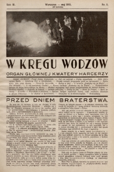 W Kręgu Wodzów : organ Głównej Kwatery Harcerzy. R.3, 1935, nr 5 (20 kwietnia)