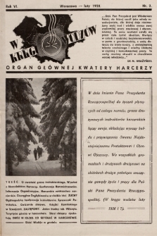 W Kręgu Wodzów : organ Głównej Kwatery Harcerzy. R.6, 1938, nr 2