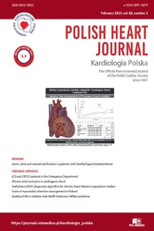 Polish Heart Journal = Kardiologia Polska : the official peer-reviewed journal of the Polish Cardiac Society. Vol. 82, 2024, no. 2