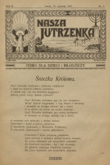 Nasza Jutrzenka : pismo dla dzieci i młodzieży. R.2, 1922, Nr 9