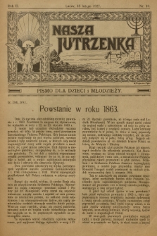 Nasza Jutrzenka : pismo dla dzieci i młodzieży. R.2, 1922, Nr 10