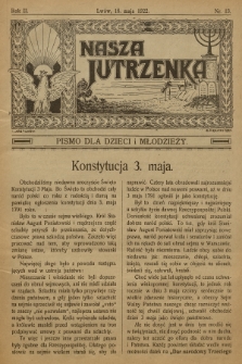 Nasza Jutrzenka : pismo dla dzieci i młodzieży. R.2, 1922, Nr 13