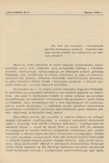 Las Polski : organ Związku Zawodowego Leśników w Rzeczypospolitej Polskiej. R. 6, 1926, nr 3