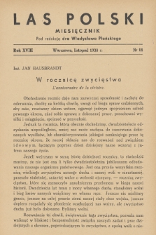 Las Polski. R. 18, 1938, nr 11